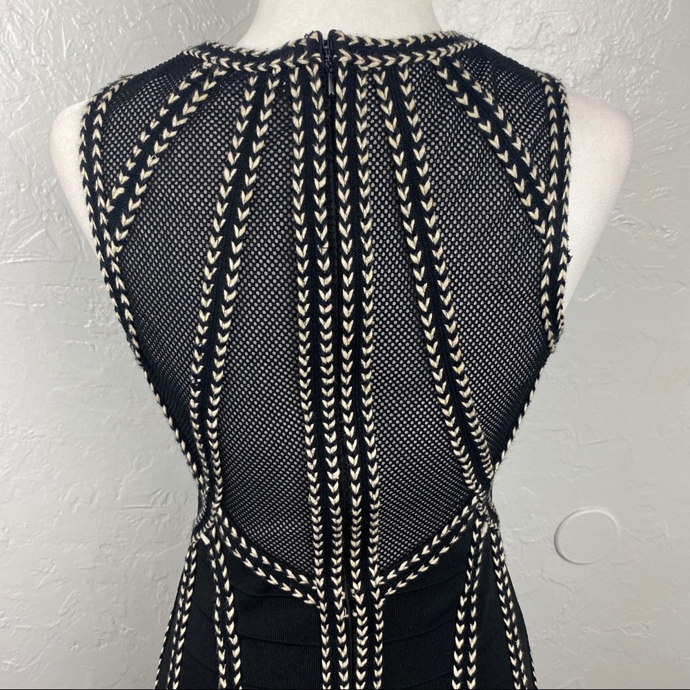 Fab’rik black bodycon cocktail mini dress size Medium - Picture 5 of 8